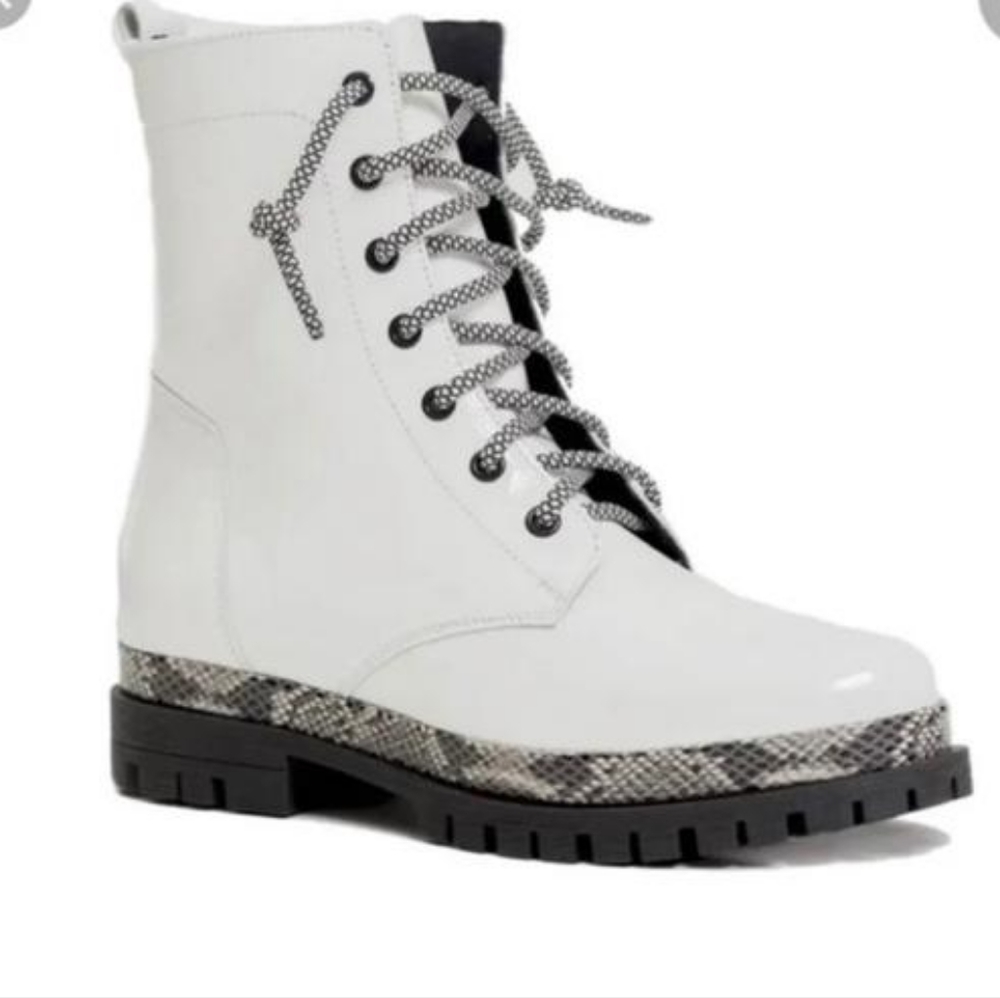 Ateliers Pike Womens Combat Boots sz 38 US 8